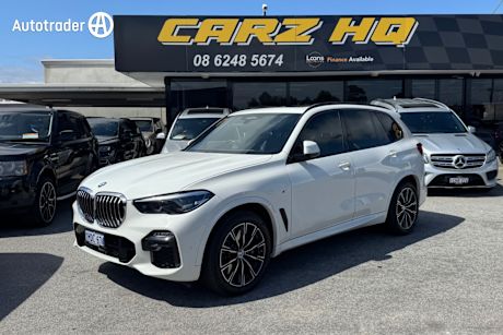 White 2019 BMW X5 Wagon Xdrive 30D M Sport (5 Seat)