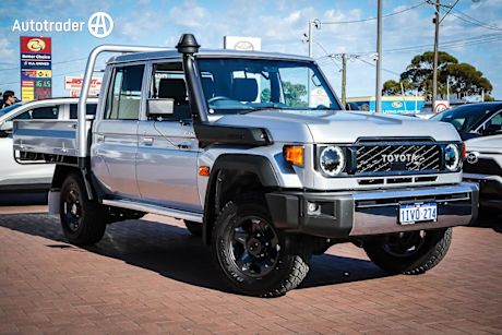 Silver 2025 Toyota Landcruiser Double Cab Chassis Lc79 Gxl + Diff Locks