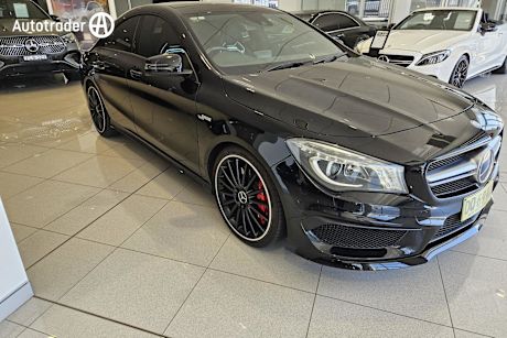 Black 2014 Mercedes-Benz CLA45 Coupe Amg