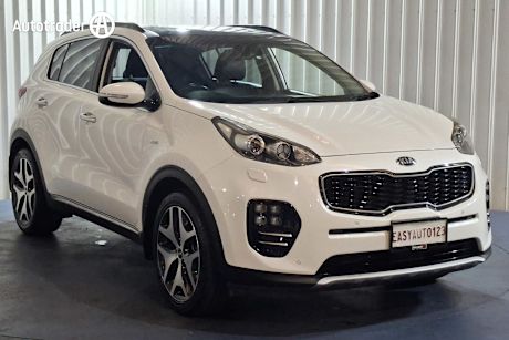 White 2018 Kia Sportage Wagon Gt-Line (Awd)