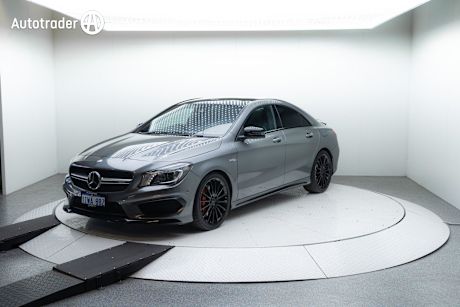 Grey 2015 Mercedes-Benz CLA45 Coupe Amg