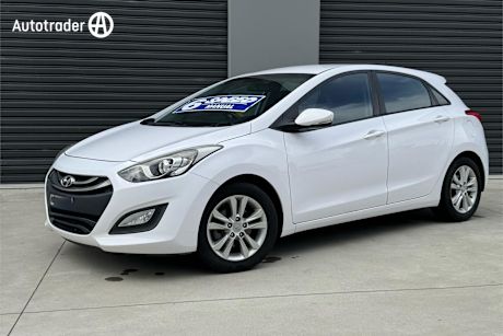 White 2015 Hyundai I30 Hatchback Sr Premium