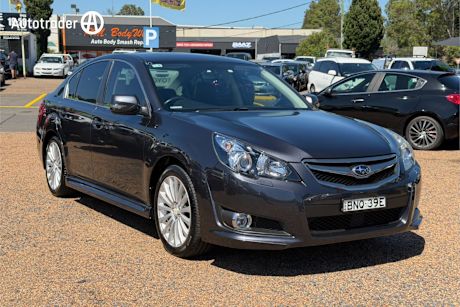 Black 2010 Subaru Liberty Sedan 2.5I Sports Premium