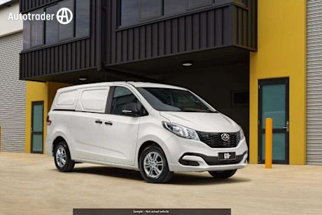 White 2025 LDV G10 Van Barn Door