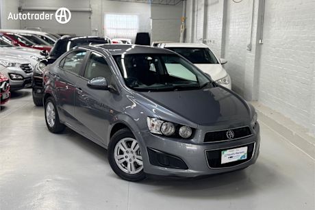 Grey 2013 Holden Barina Sedan Cd