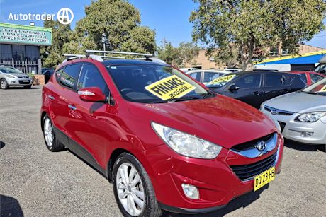 Red 2011 Hyundai IX35 Wagon Highlander (Awd)