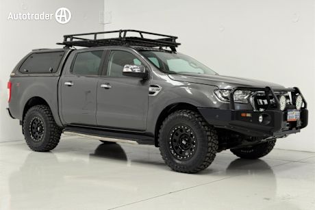 Grey 2017 Ford Ranger Dual Cab Utility Xlt 3.2 (4X4)