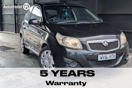 Black 2009 Holden Barina Hatchback