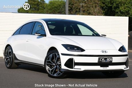 White 2023 Hyundai Ioniq 6 OtherCar EPIQ DSM AWD (77.4KWH)