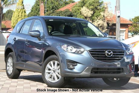 Blue 2016 Mazda CX-5 Wagon Maxx Sport (4X4)