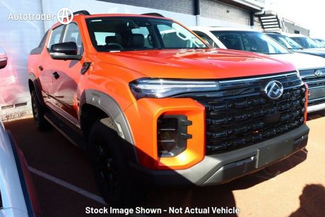 Orange 2024 LDV T60 Double Cab Utility MAX Mega TUB (4X4)