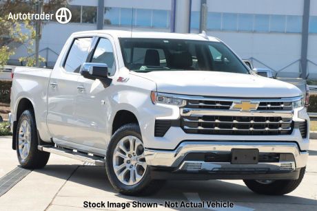 White 2023 Chevrolet Silverado Crew Cab Pickup 1500 LTZ Premium Tech Pack