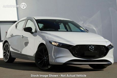 White 2024 Mazda Mazda3 Hatchback G25 Evolve SP
