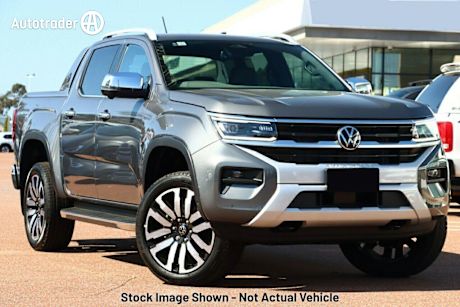 Grey 2024 Volkswagen Amarok Dual Cab Utility Aventura TDI600 4Motion