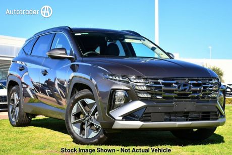 Grey 2024 Hyundai Tucson Wagon Elite Hybrid N Line (fwd)