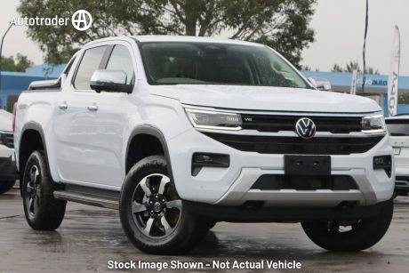White 2024 Volkswagen Amarok Dual Cab Utility Style TDI600 4Motion