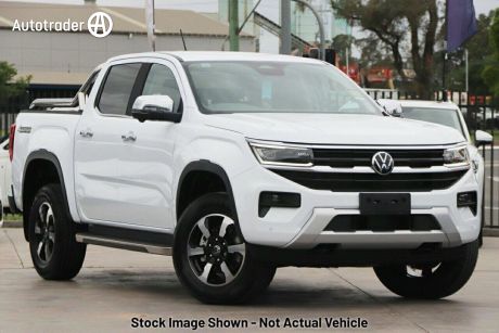 White 2024 Volkswagen Amarok Dual Cab Utility Style TDI500 4Motion