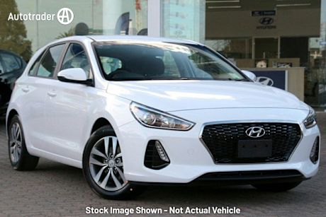 White 2017 Hyundai I30 Hatchback Active