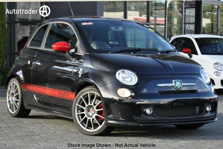 Black 2011 Abarth 500 Hatchback Esseesse