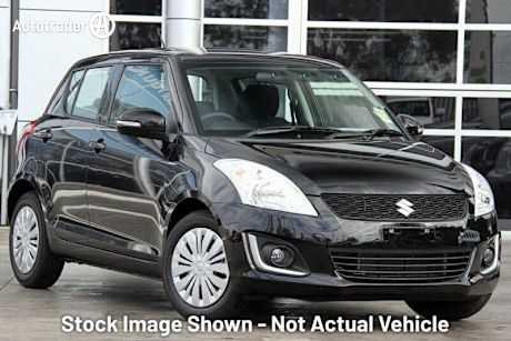 Black 2015 Suzuki Swift Hatchback GL Navigator