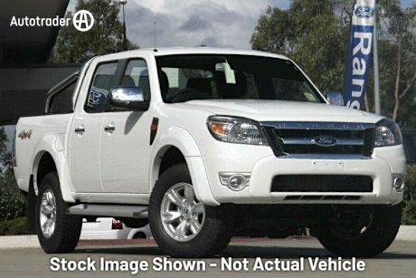 White 2011 Ford Ranger Dual Cab Pick-up XLT (4X4)