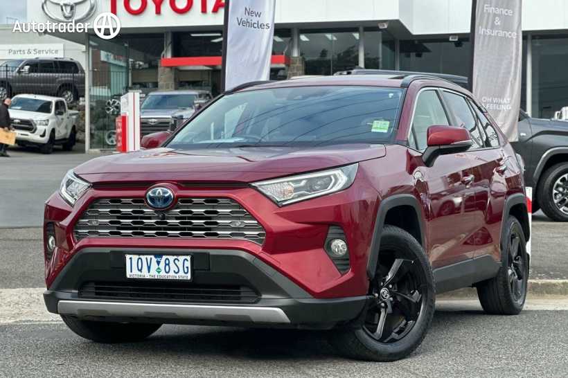Red 2019 Toyota RAV4 Wagon Cruiser AWD Hybrid
