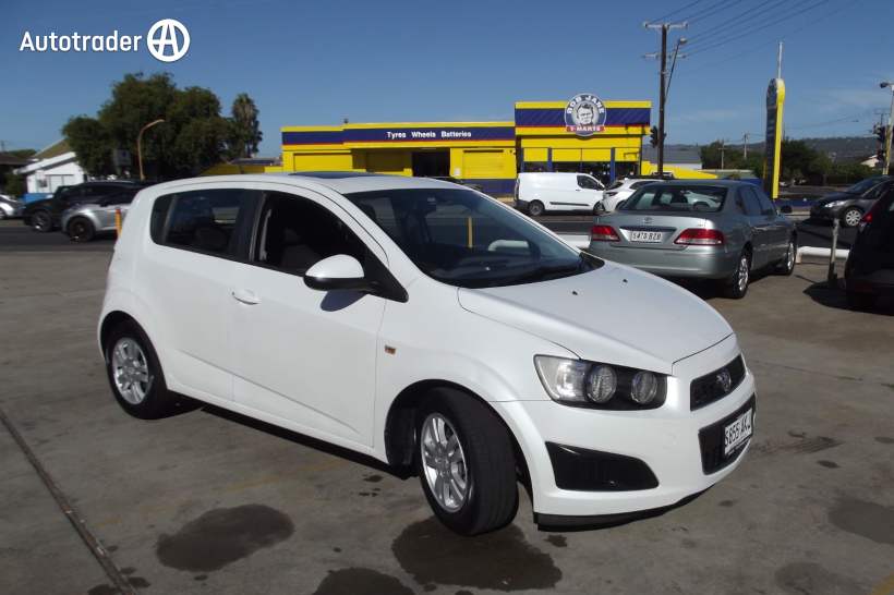 White 2012 Holden Barina Hatchback CDX