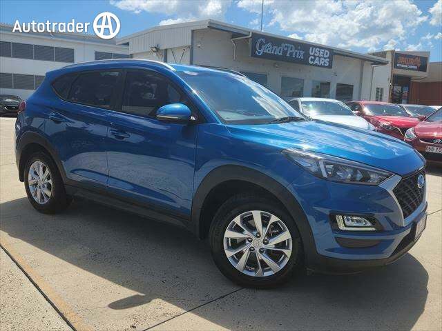 Blue 2019 Hyundai Tucson Wagon Active X (fwd)