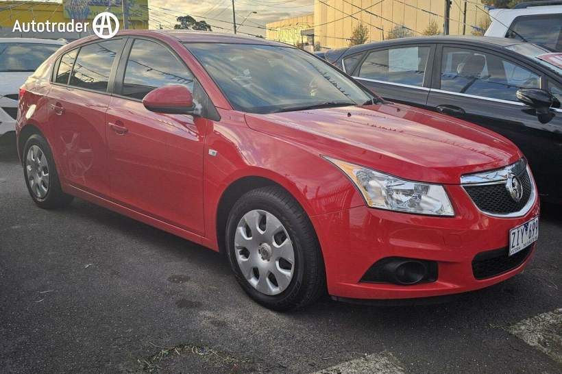 Red 2012 Holden Cruze Hatchback CD