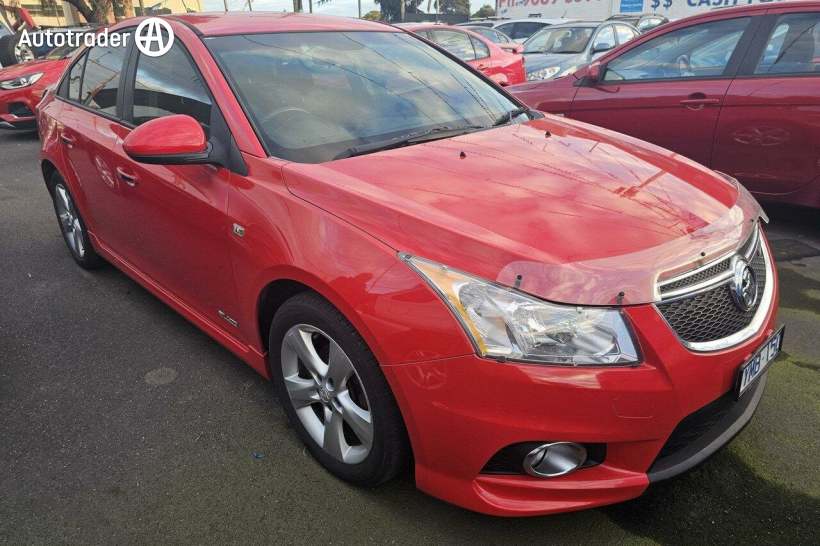 Red 2012 Holden Cruze Sedan SRI