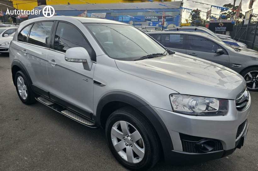 Silver 2012 Holden Captiva Wagon 7 SX (fwd)