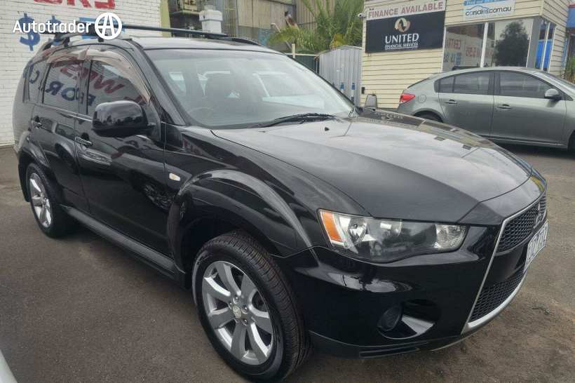 Black 2012 Mitsubishi Outlander Wagon Aspire (4X4)