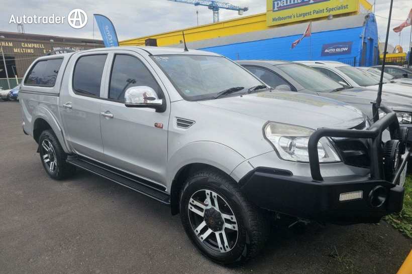Silver 2016 Foton Tunland Dual Cab Utility (4X4)