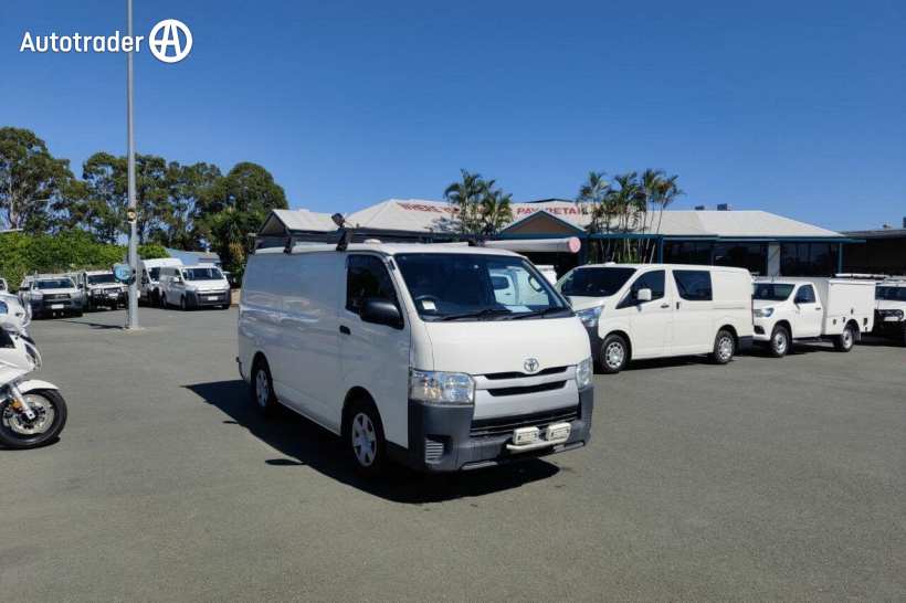 White 2017 Toyota Hiace Van LWB