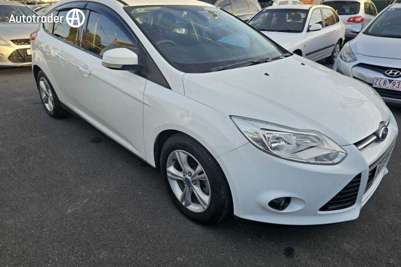 White 2013 Ford Focus Hatchback Trend