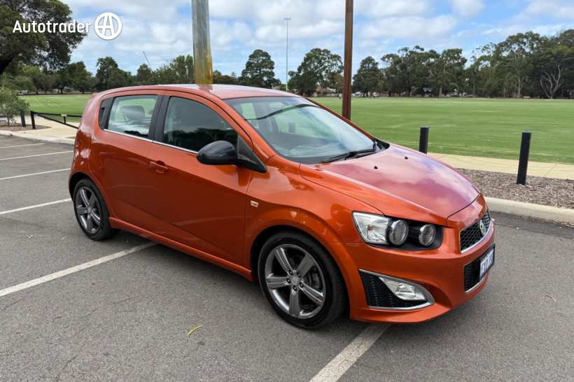 Orange 2014 Holden Barina Hatchback RS