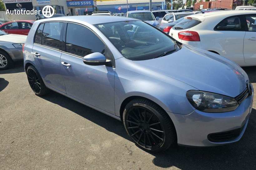 Blue 2010 Volkswagen Golf Hatchback 118 TSI Comfortline