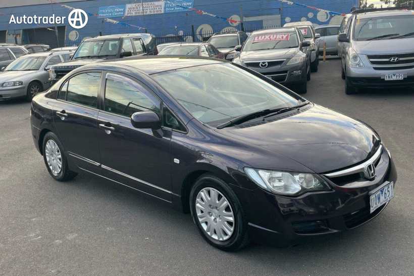 Blue 2007 Honda Civic Sedan VTI