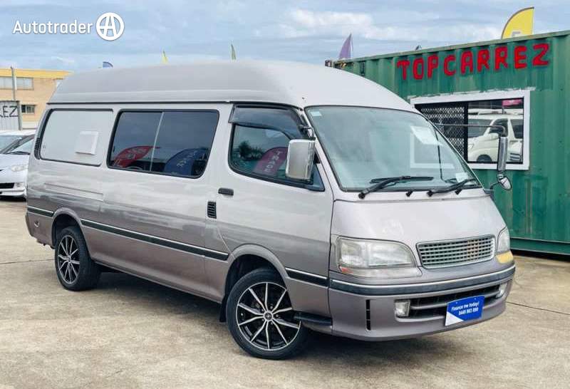 Beige 1996 Toyota HiAce Camper Commercial