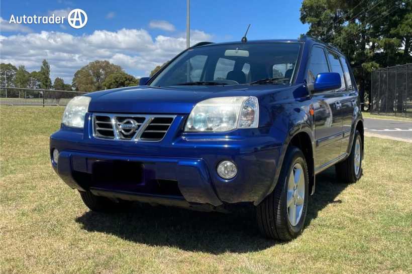 Blue 2003 Nissan X-Trail Wagon TI Luxury (4X4)