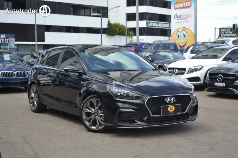 Black 2022 Hyundai I30 Hatchback N Line Premium