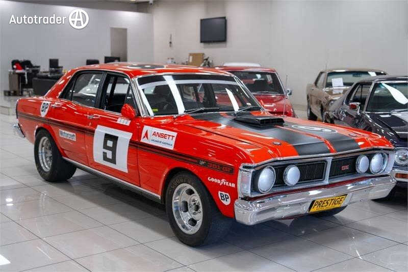 Red 1971 Ford Falcon Sedan 500