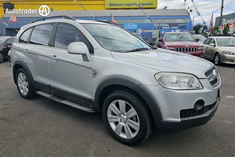 Silver 2010 Holden Captiva Wagon CX (4X4)