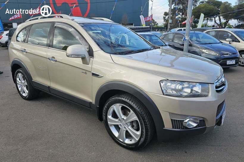 Gold 2011 Holden Captiva Wagon 7 LX (4X4)