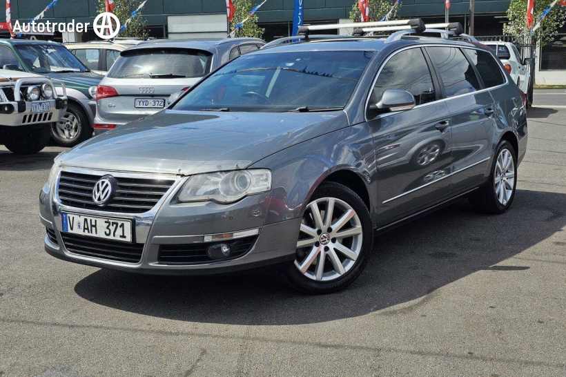 Grey 2008 Volkswagen Passat Wagon 125 TDI