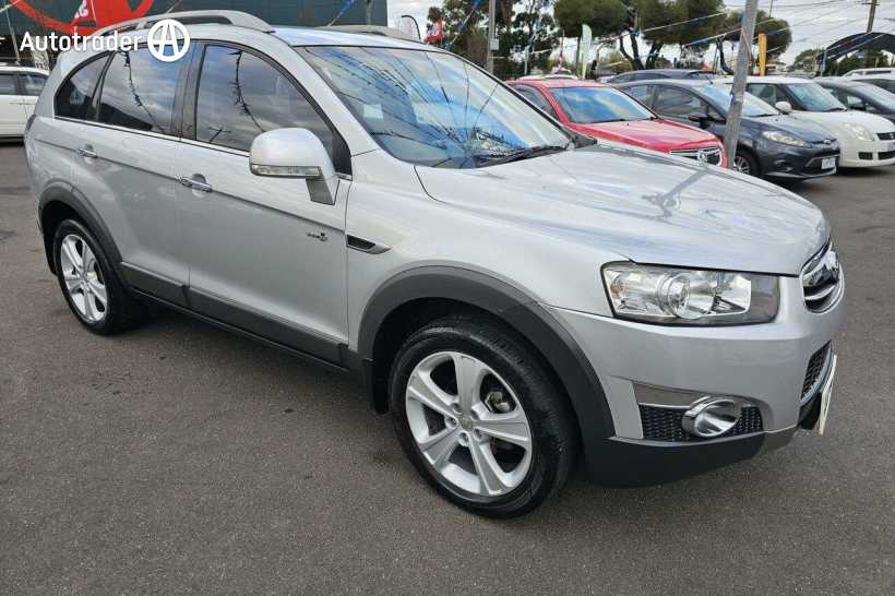 Silver 2011 Holden Captiva Wagon 7 LX (4X4)