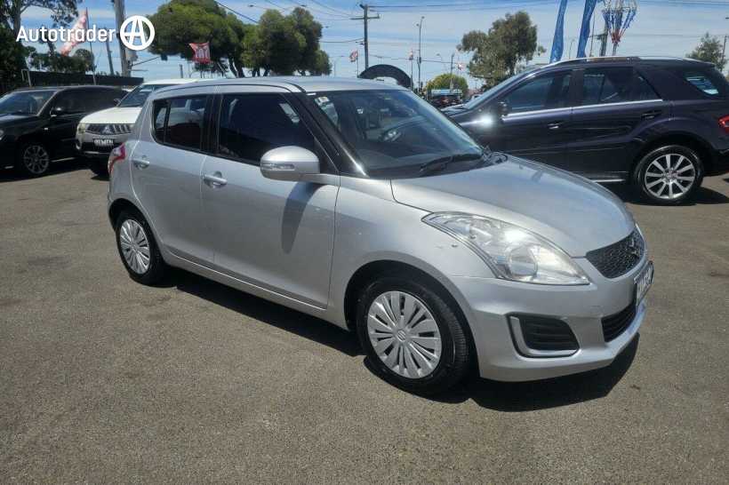 Silver 2016 Suzuki Swift Hatchback GL