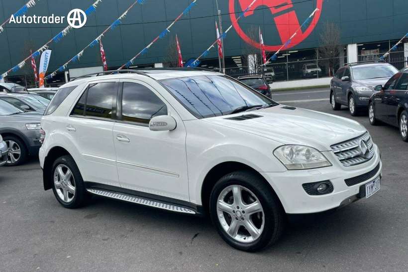 White 2007 Mercedes-Benz ML320 Wagon CDI (4X4)