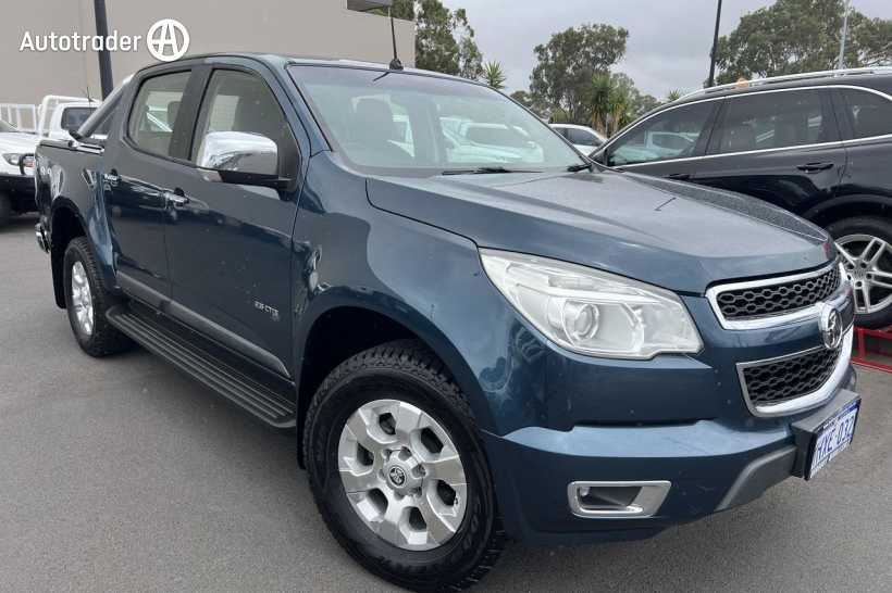Blue 2012 Holden Colorado Crew Cab Pickup LTZ (4X4)