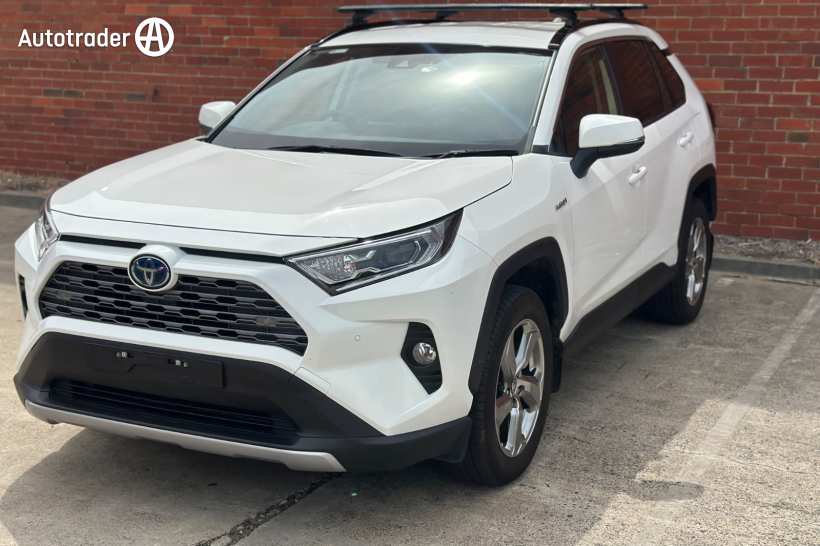 White 2020 Toyota RAV4 Wagon GXL (2WD) Hybrid